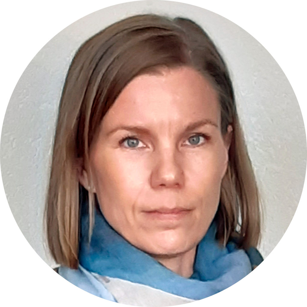 Lähikuva Päivi Johanssonista.