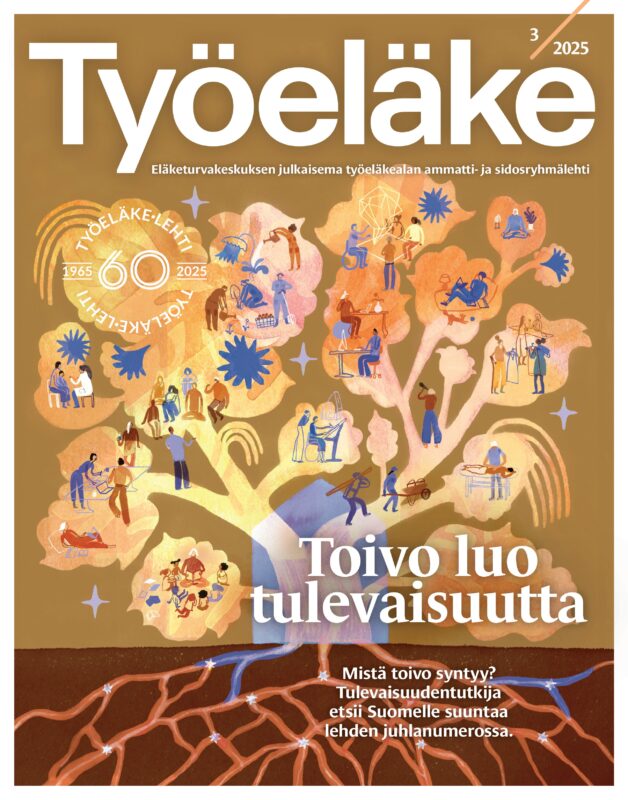 Kansikuvassa kuvituksena runsauttta symboloiva kultainen puu.